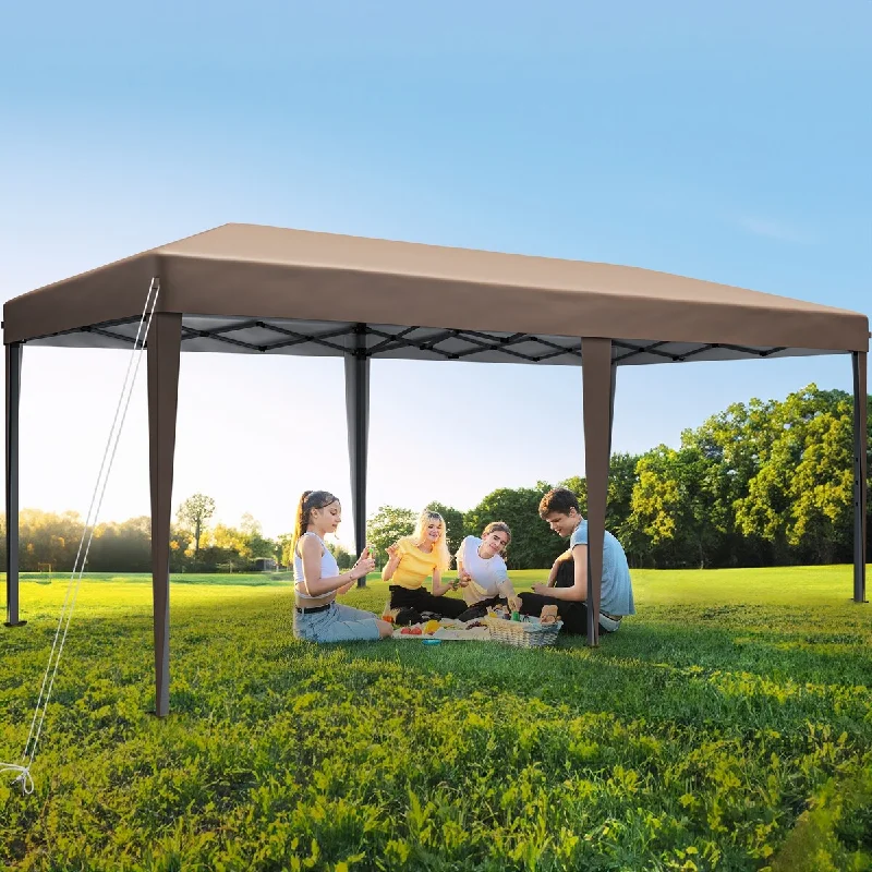 10x20FT Outdoor Pop Up Canopy Gazebo Party Tent - 10*20Ft