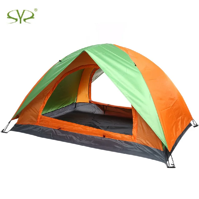 2 Persons Outdoor Camping Tent UV Protection Water Resistant Outdoor Hiking Tent