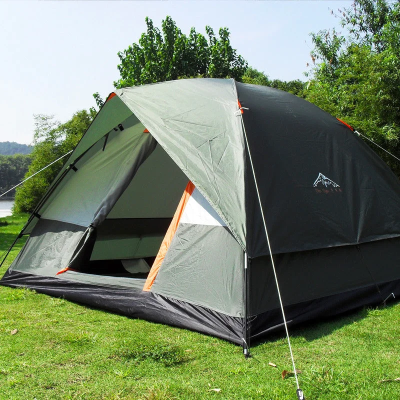 3 Person Double Layer Weather Resistant Outdoor Camping Tent