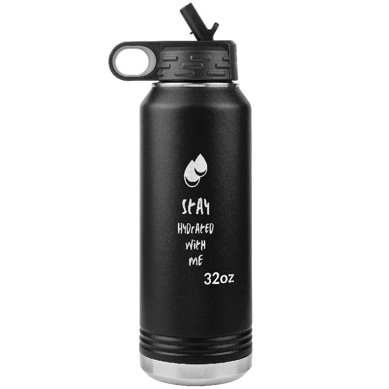 32oz insulated water bottle stay hydrated with me