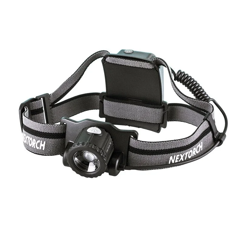 760 Lumen LED Waterproof Headlamp USB Rechargeable Adjustable