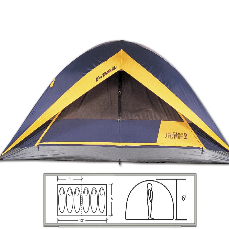 World Famous Spectrum Plus 2 Room Tent