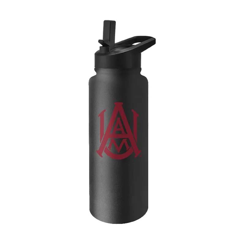 Alabama A&M Logo 34 oz Quencher Stainless Bottle