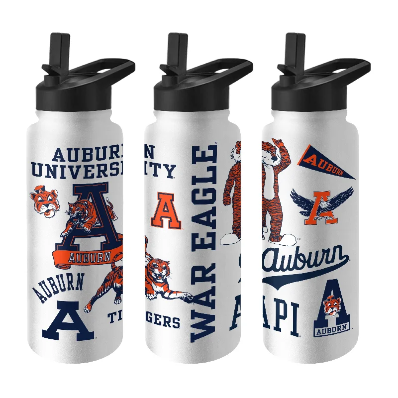 Auburn Vault 34oz Native Quencher Bottle