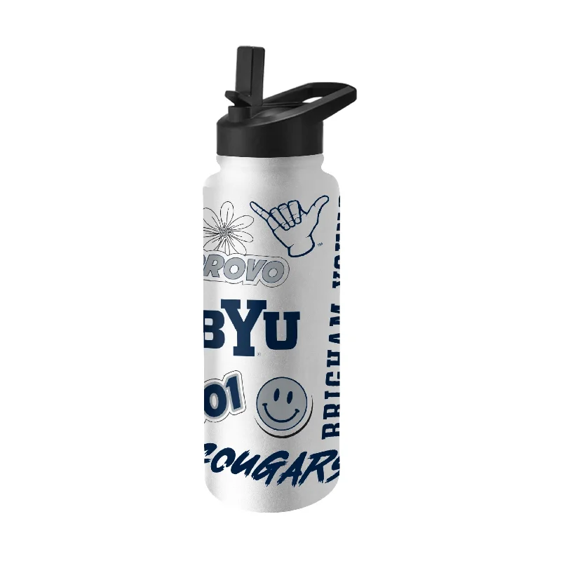 Brigham Young 34oz Native Quencher Bottle