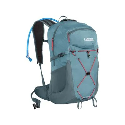 CamelBak Fourteener 24 Hydration Pack Smoke Blue/Fiery Coral One Size 2865301000