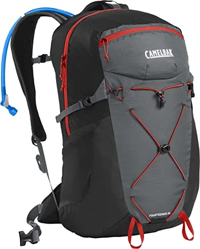 CamelBak Fourteener 26 Hydration Pack Graphite/Red Poppy One Size 2864001000