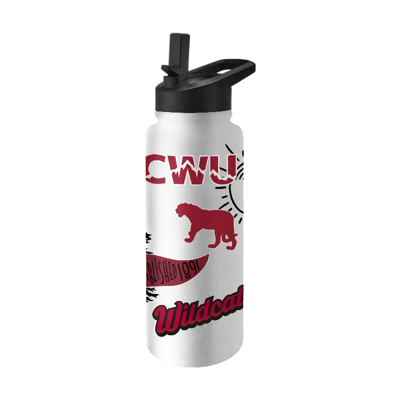 Central Washington 34oz Native Quencher Bottle