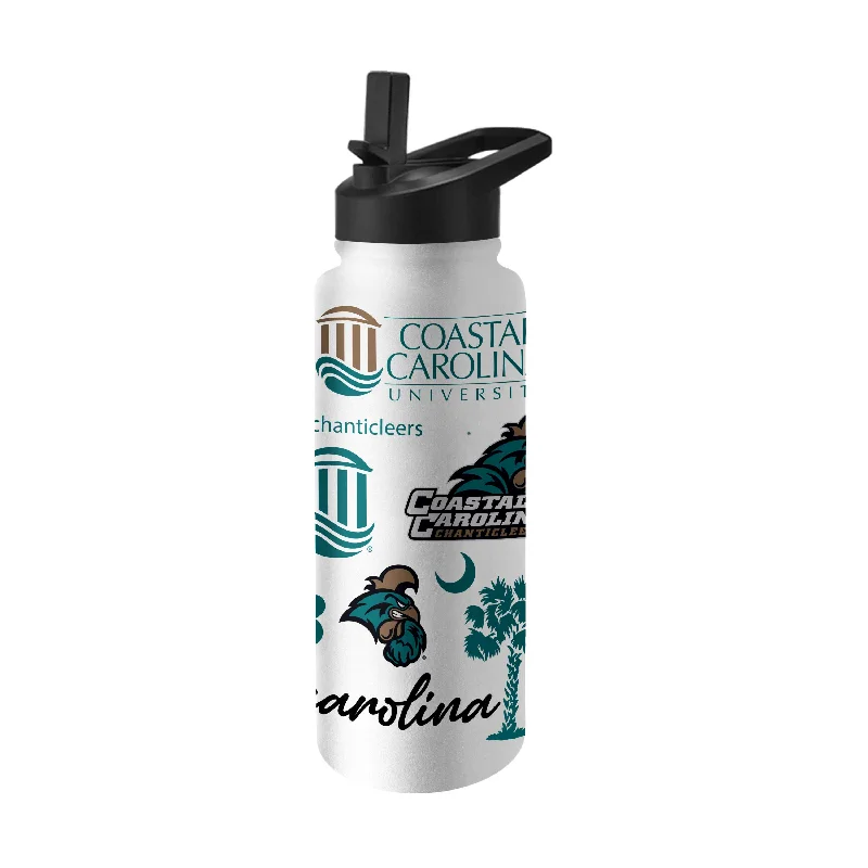 Coastal Carolina 34oz Native Quencher Bottle