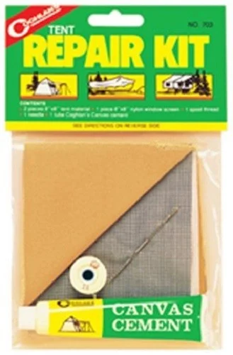 Coghlan's Gray Tent Repair Kit 6.625 in. H X 8 in. W X 8 in. L 1 Pk