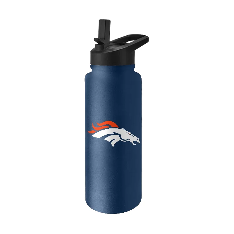 Denver Broncos 34oz Logo Quencher Water Bottle