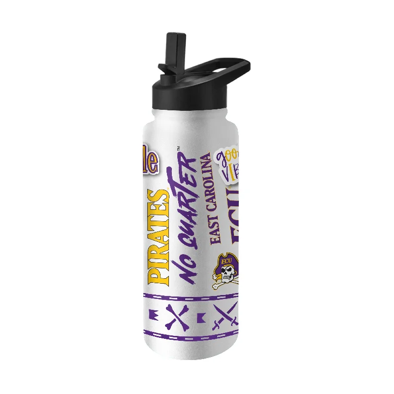 East Carolina 34oz Native Quencher Bottle