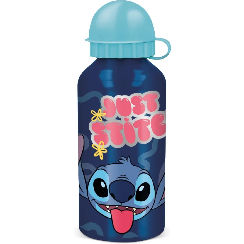 Euromic Disneys Stitch aluminium blå Water Bottle 400 ml