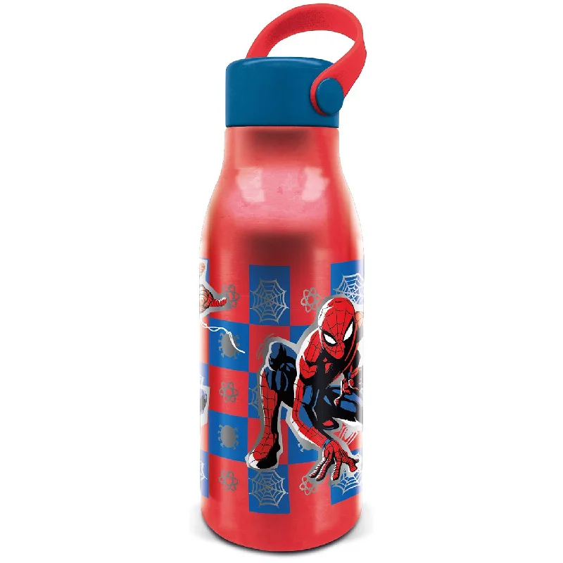 Euromic SPIDERMAN Flexi Carrying Strap Aluminum Bottle 760ml