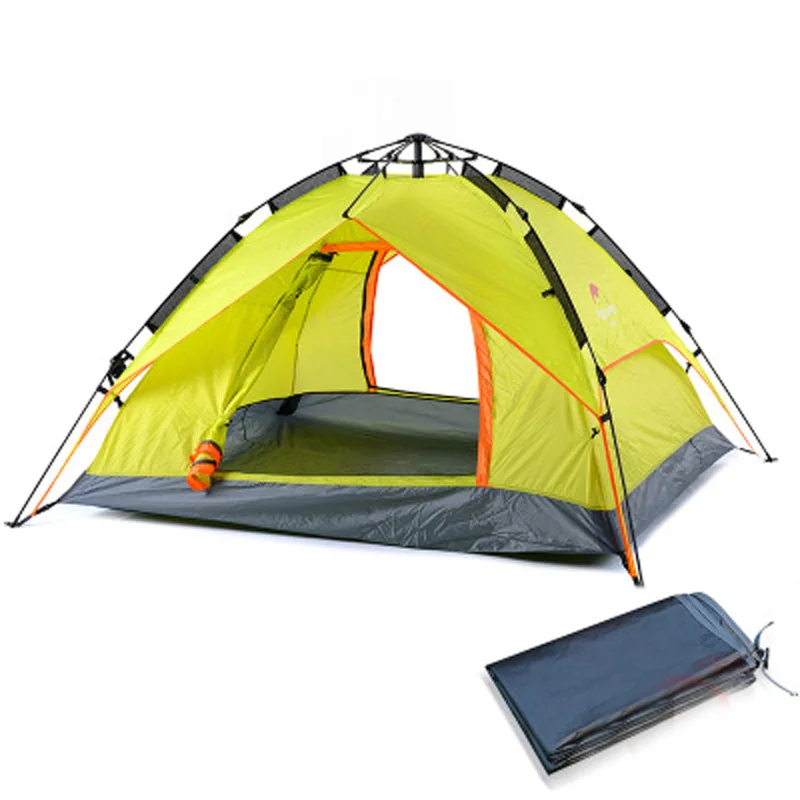 Instant Tent 3~4 person  Automatic Outdoor Tent Waterproof Windproof Hiking Teny