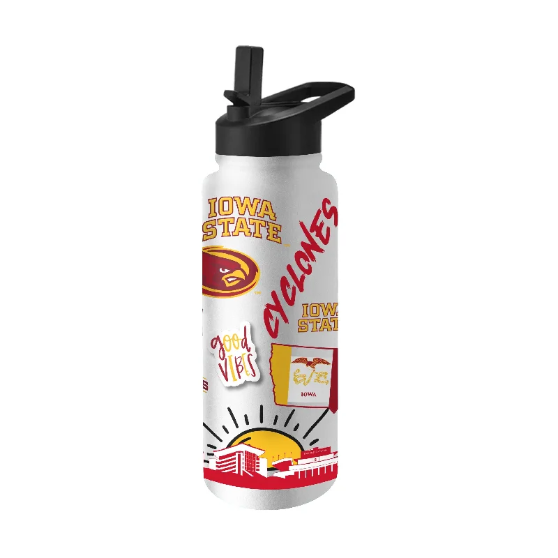 Iowa State 34oz Native Quencher Bottle