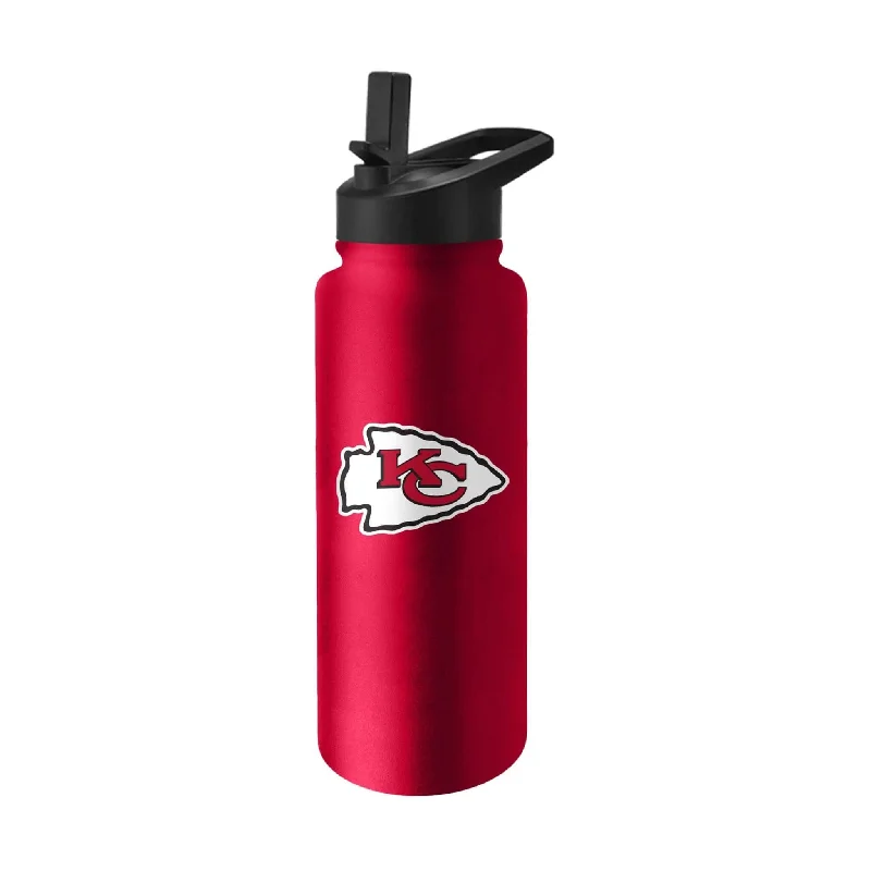 Kansas City Chiefs 34oz Logo Quencher Bottle