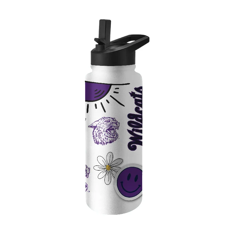 Kansas State 34oz Native Quencher Bottle