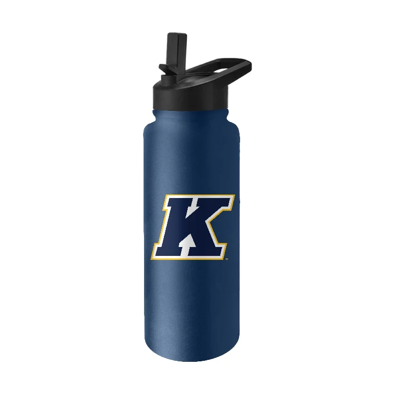 Kent State 34oz Logo Quencher Bottle