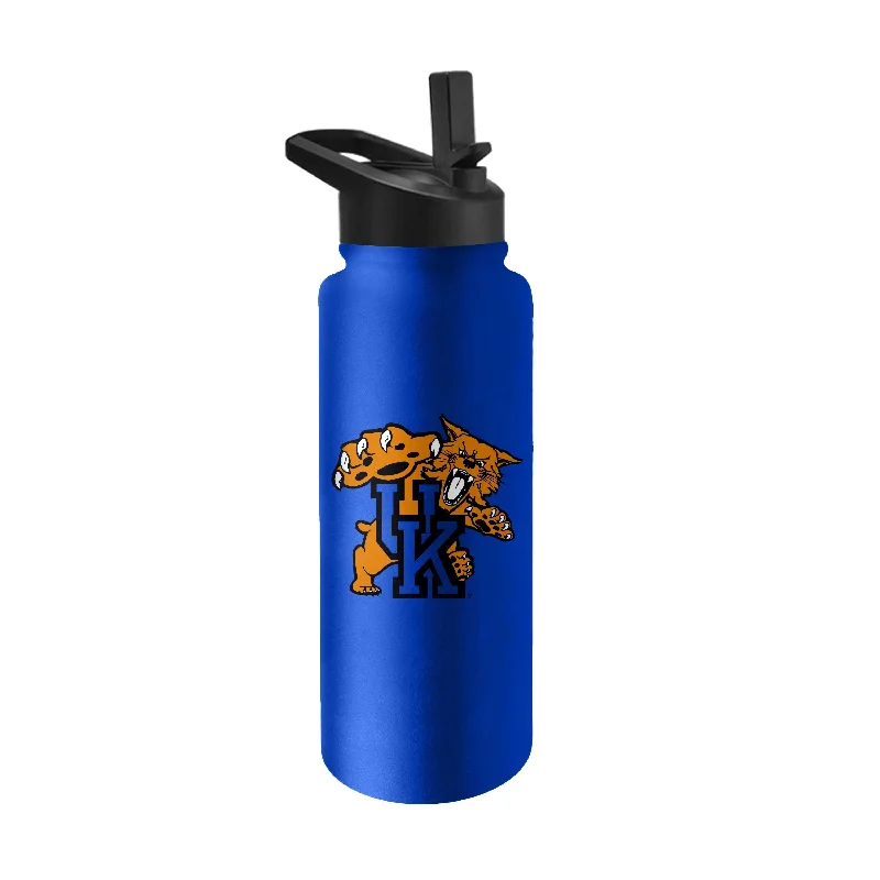 Kentucky Wildcat Logo 34oz Logo Quencher Bottle