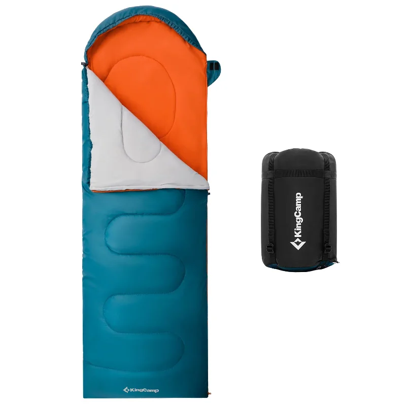 KingCamp TIGRIS 250 Sleeping Bag-Envelope With Hood