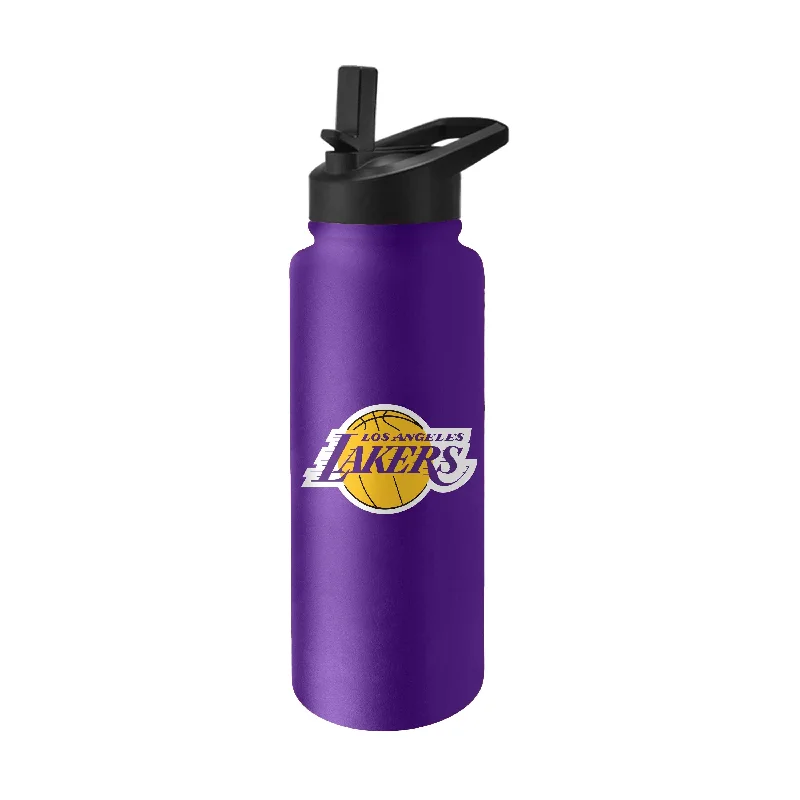 Los Angeles Lakers 34oz Logo Quencher Bottle