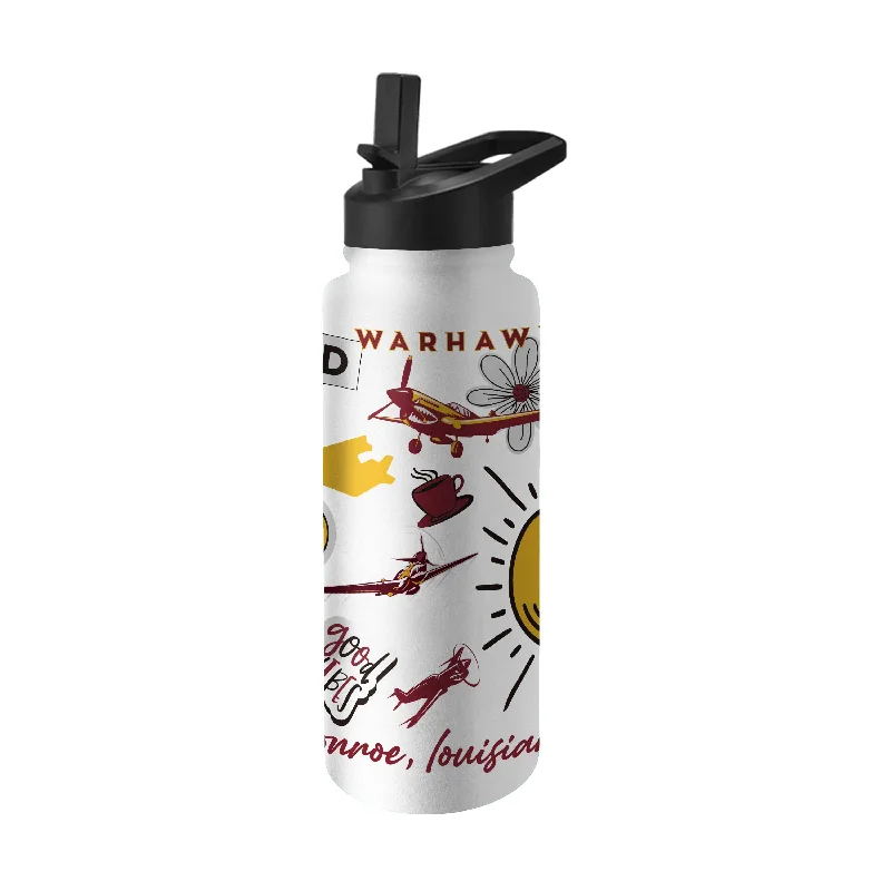 Louisiana Monroe 34oz Native Quencher Bottle