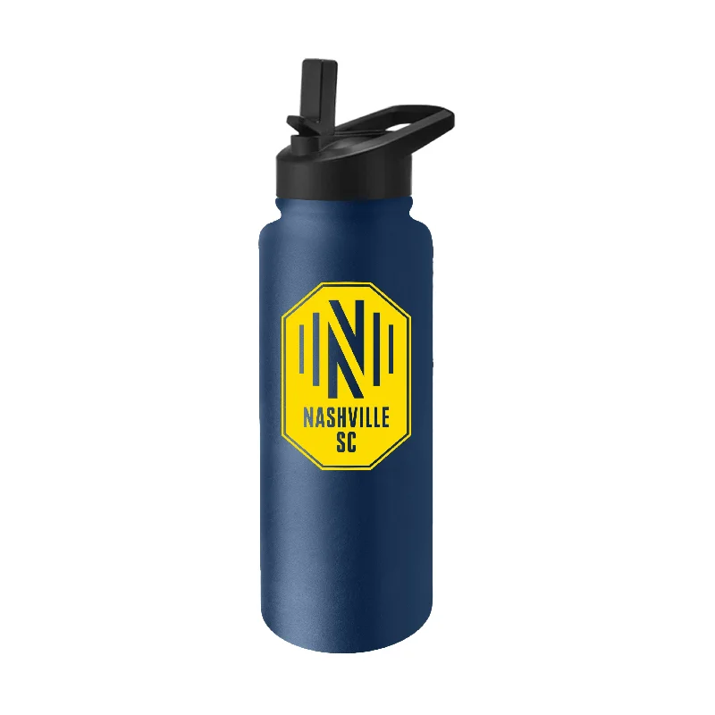 Nashville SC 34oz Logo Quencher Bottle