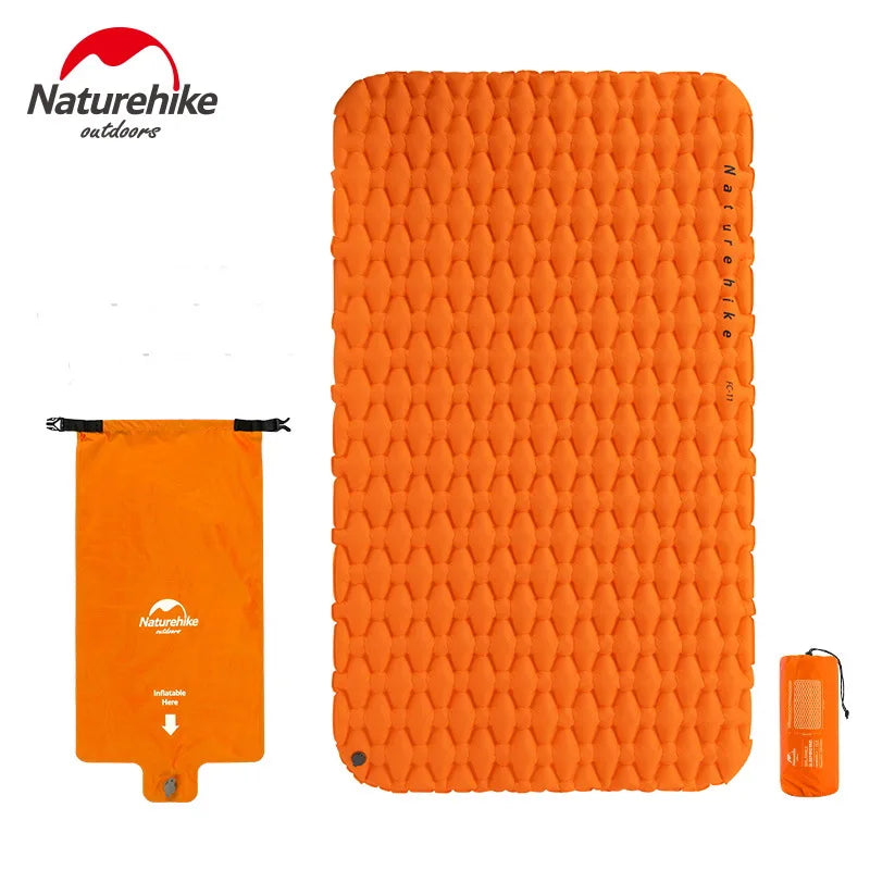 Naturehike 2-Person Inflatable Ultralight Camping Mattress with Fill Air Bag