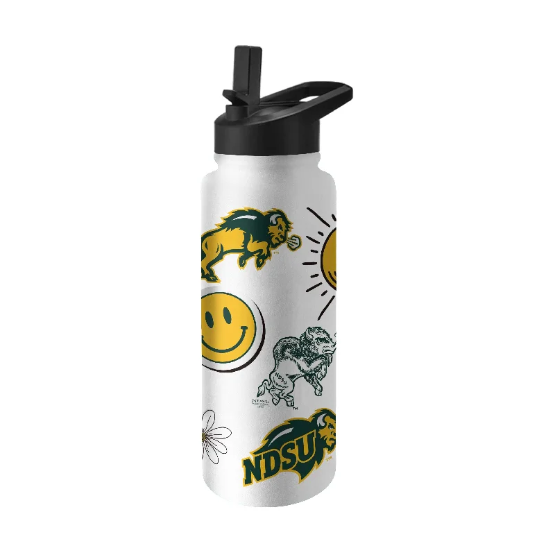 North Dakota State 34oz Native Quencher Bottle