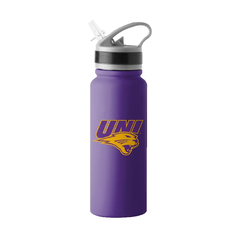 Northern Iowa 25oz Logo Flip Top Bottle