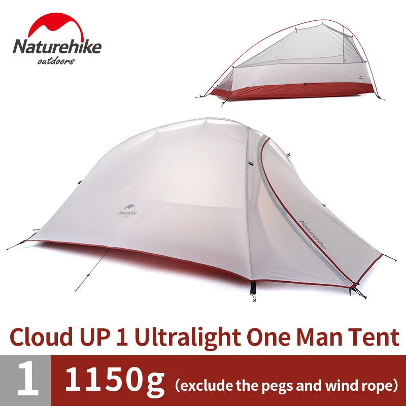 Outdoor Travel Camping Tent Ultralight 1-2 Person Waterproof Shelter