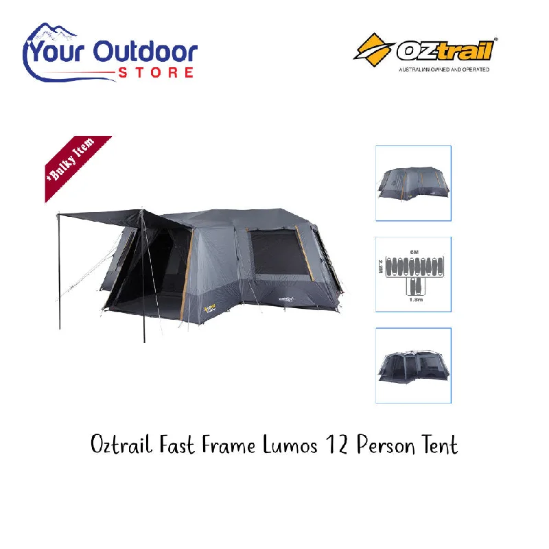 Oztrail Fast Frame Lumos 12 Person Tent