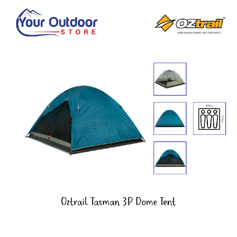 Oztrail Tasman 3 Person Dome Tent