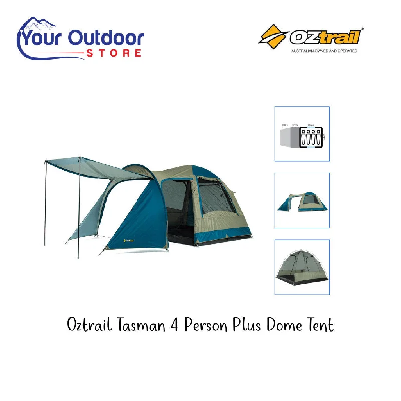 Oztrail Tasman 4V Plus Dome Tent