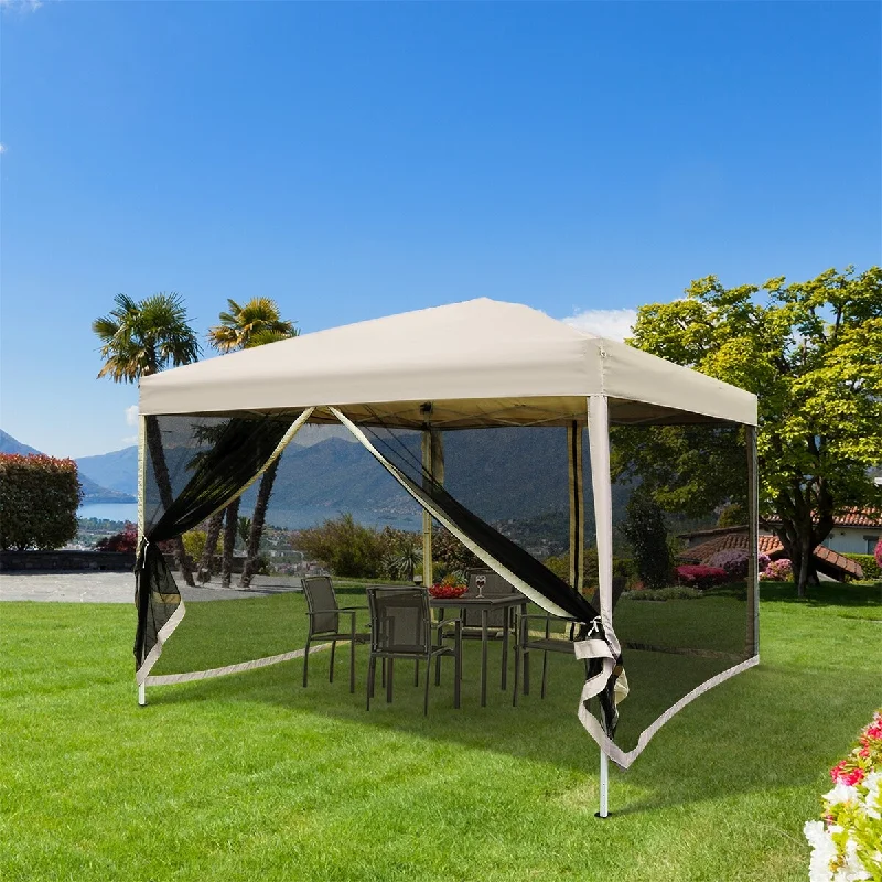 Pop Up Canopy Tent with Netting