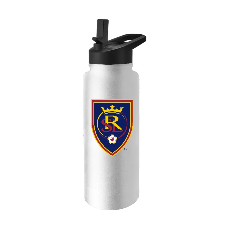 Real Salt Lake White 34oz Quencher Bottle