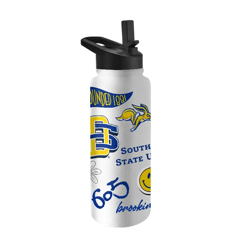 South Dakota State 34oz Native Quencher Bottle