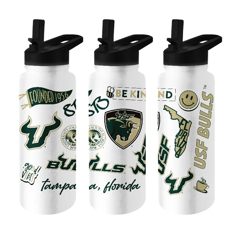 South Florida 34oz Native Quencher Bottle