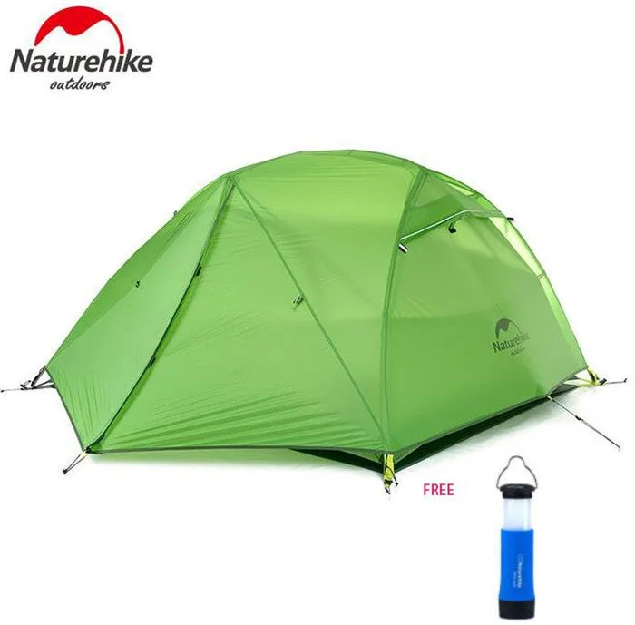 Tent 2 Person Couple Travel Camping Rainproof Tent With Footprint Snow Skirt Anti Snow