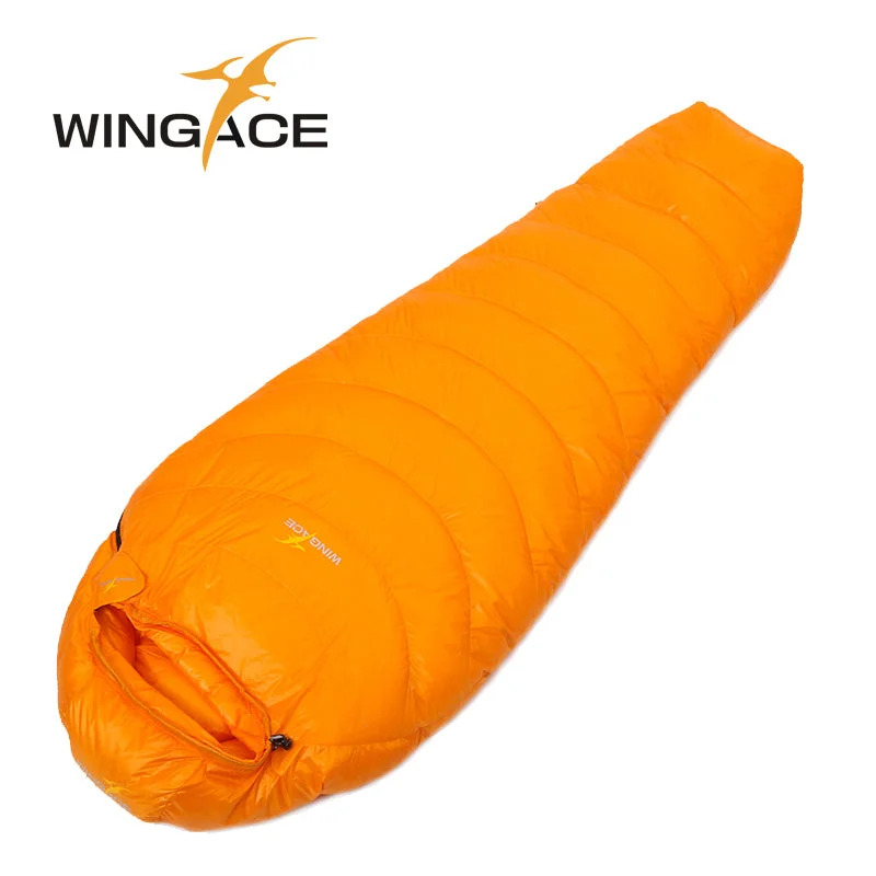 Ultralight duck down camping outdoor tourists waterproof mummy fall Travel sleep adult sleeping bags