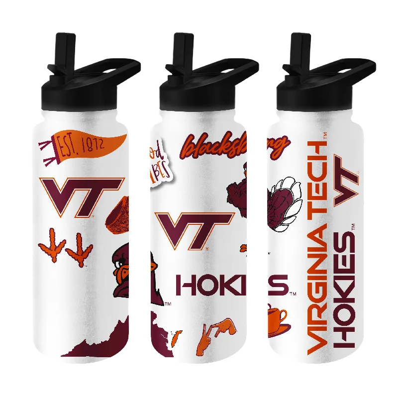 Virginia Tech 34oz Native Quencher Bottle