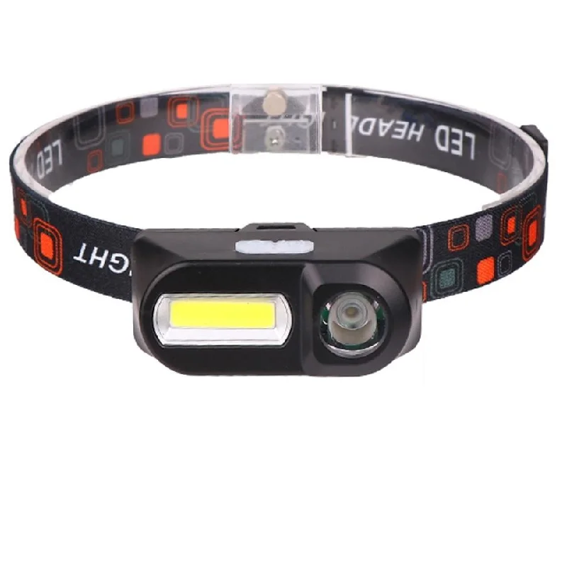 Z30 LED Headlamp Headlights Outdoor Camping Portable Mini XPE+COB Headlamp USB Charging