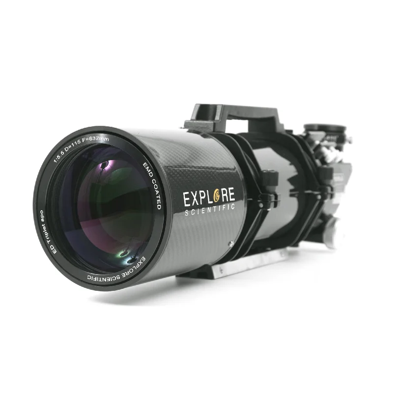 ED115 FPL53 115mm f/5.5 Air-Spaced Triplet ED APO Refractor Telescope in Carbon Fiber with 3" HEX Focuser