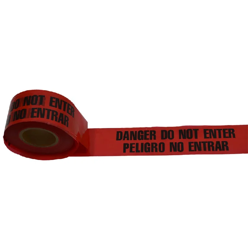 BTBL-DANGER Barricade Tape Bilingual DANGER DO NOT ENTER / PELIGRO NO ENTRAR