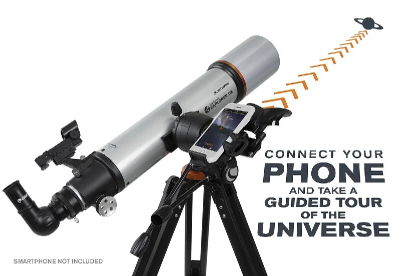 Celestron StarSense Explorer DX 102AZ - 102 mm Smartphone App-Enabled Refractor Telescope - 22460