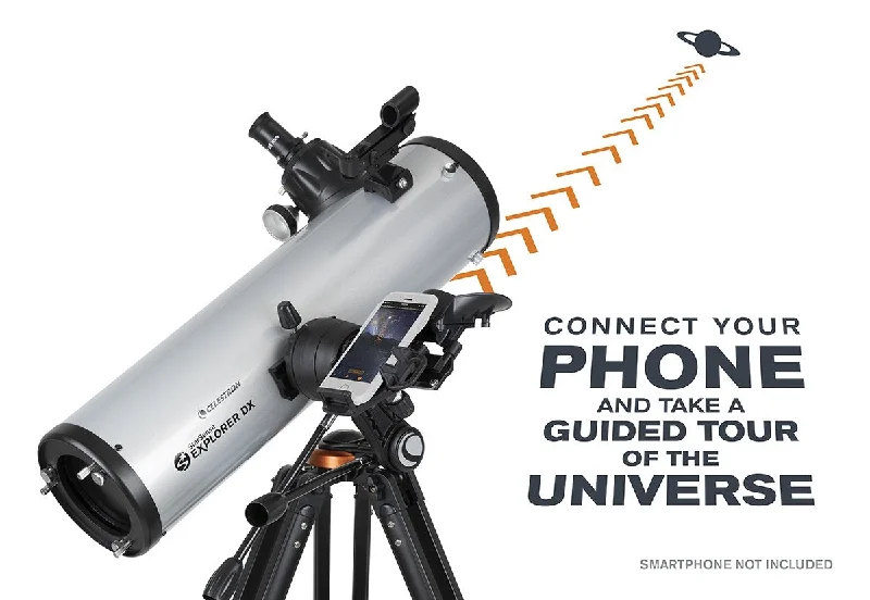 Celestron StarSense Explorer 130AZ DX Newtonian Smartphone App-Enabled Telescope  22461