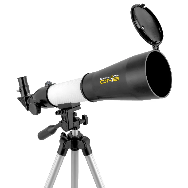 Explore One Starlight 350 - Compact Telescope with Pan Handle Full Length Tripod