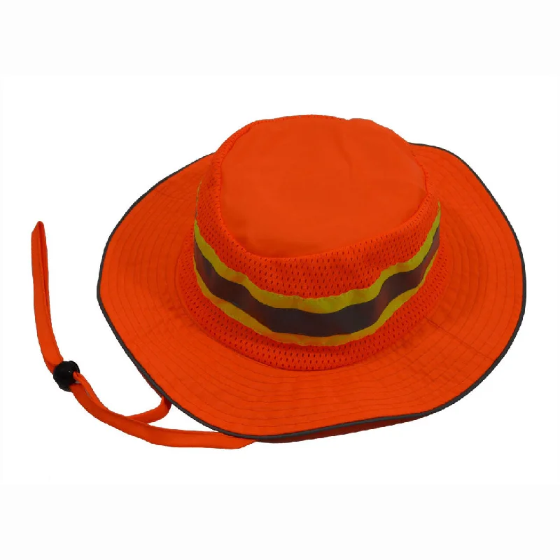 ORH-FB ANSI High Visibility Orange Full Brimmed Ranger Hat Sun Bucket Hat