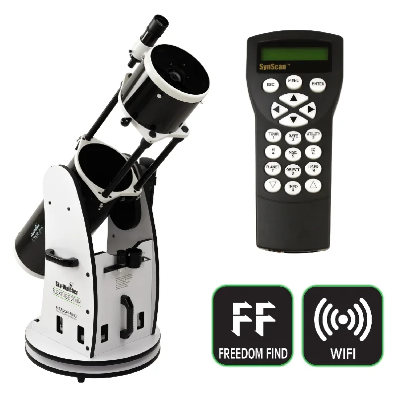 8" Flextube 200P SynScan GoTo Collapsible Dobsonian